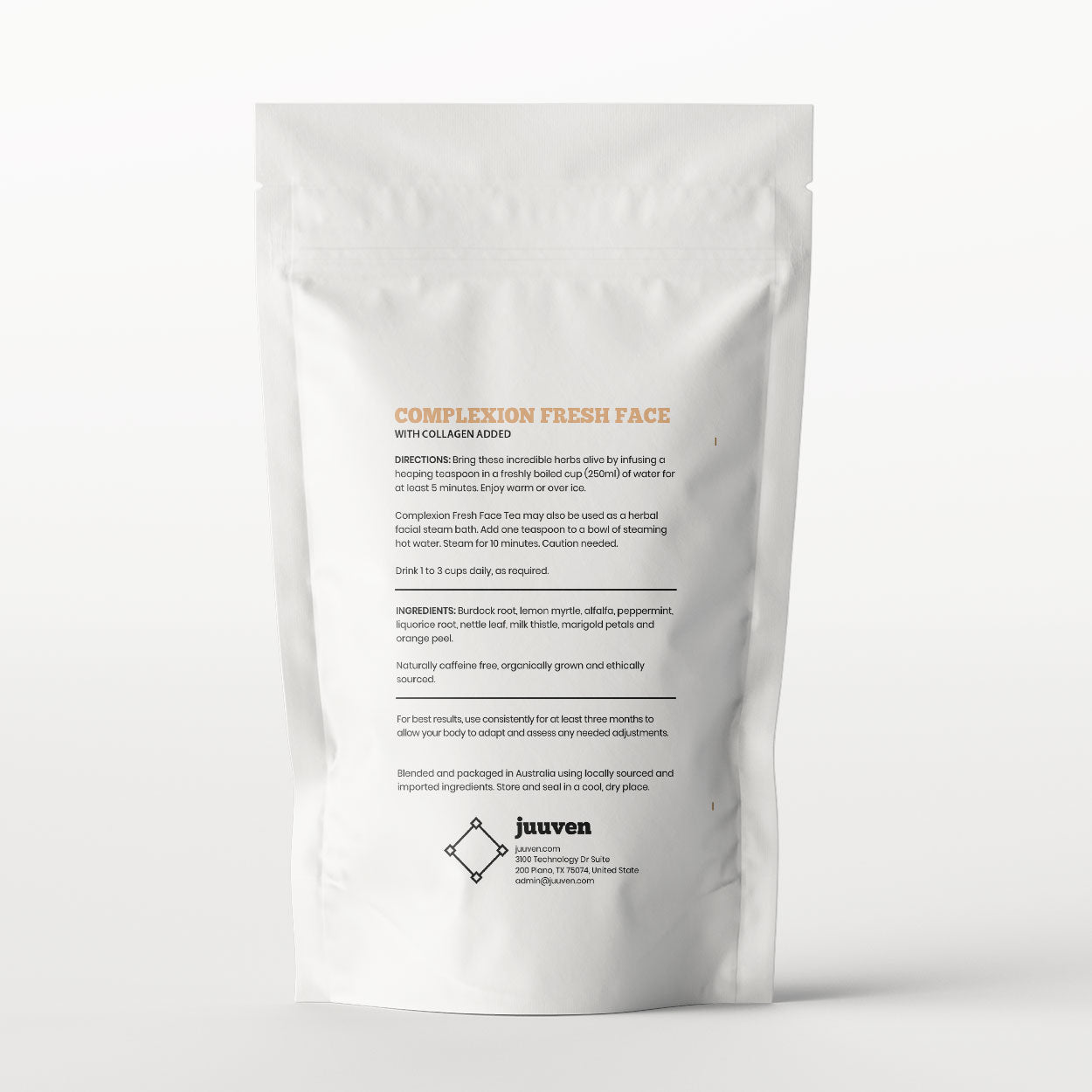 Complexion Tea - Fresh Face with Collagen